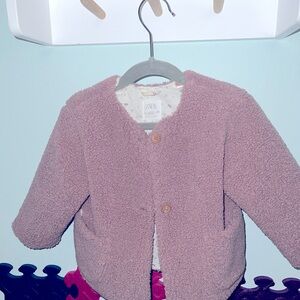 Zara baby jacket oversized 9 to 12 months